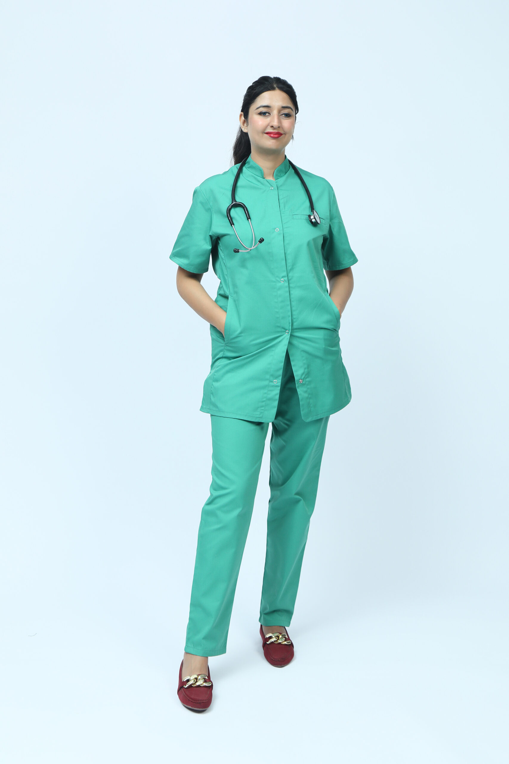 Trika Tunic Unisex Medical Scrub Set - Stylish & Comfortable Healthcare Uniform